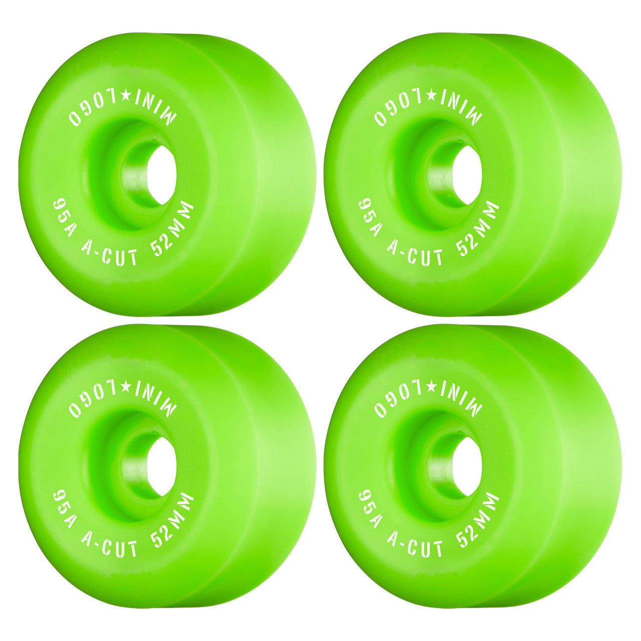 PATIKIL Set 4 Ruote Da Skateboard 52mm 95A, Con Cuscinetti E Attrezzo, Blu, Per Cruiser E Skatepark
