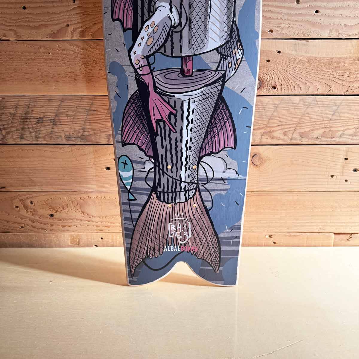 Tavola Skate Big Fisch 2024 by Algal Board