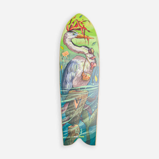 Tavola Skate Big Fisch - Skateboard di Qualità | Algal Board