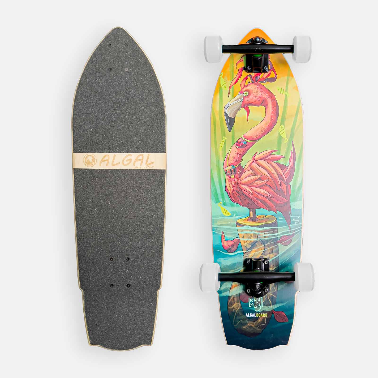 Cruiser Skateboard Hawaii 2.0 Design Ispirato al Surf | Algal Board