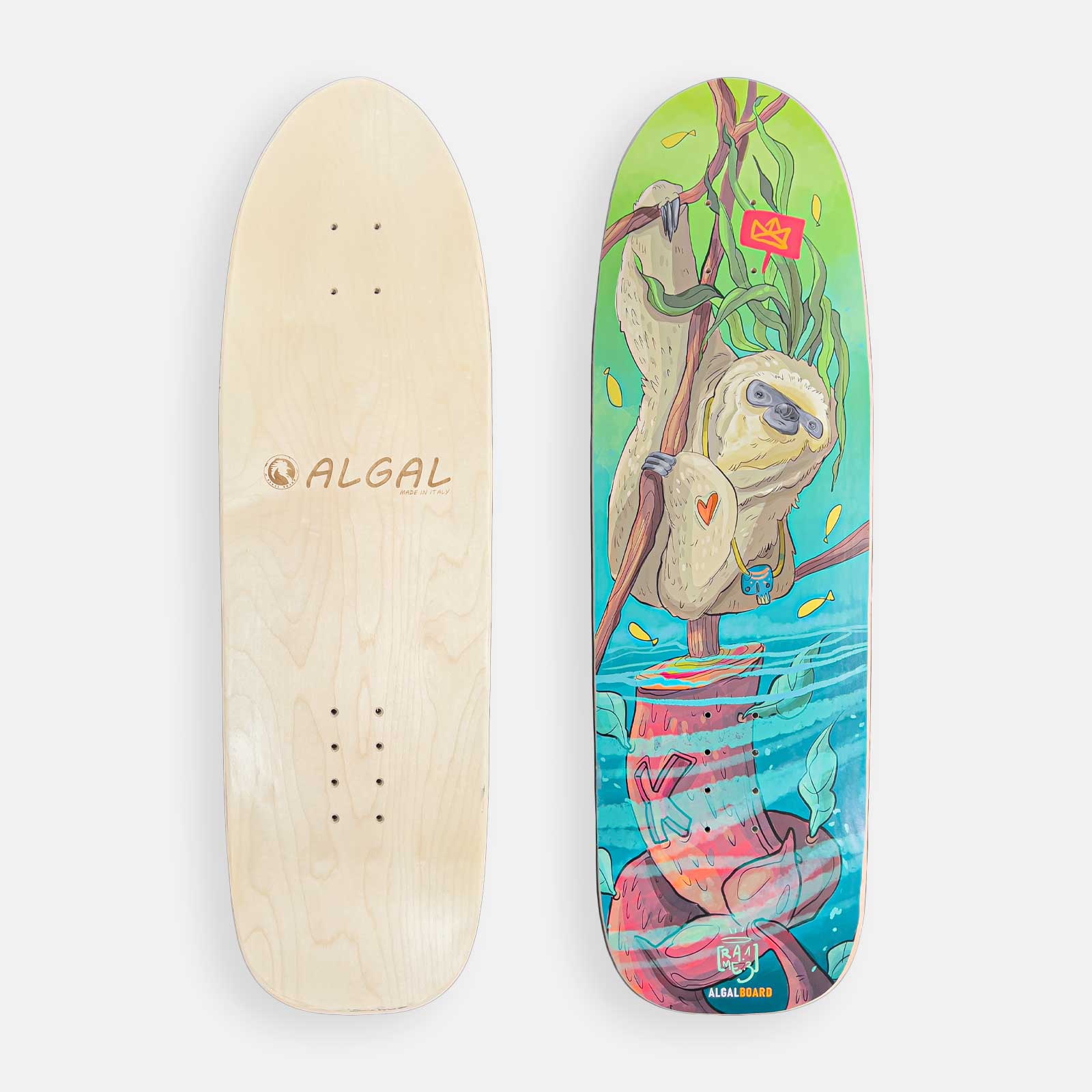 Tavola Skate 34" Nalu - Koala Surfista | Algal Board